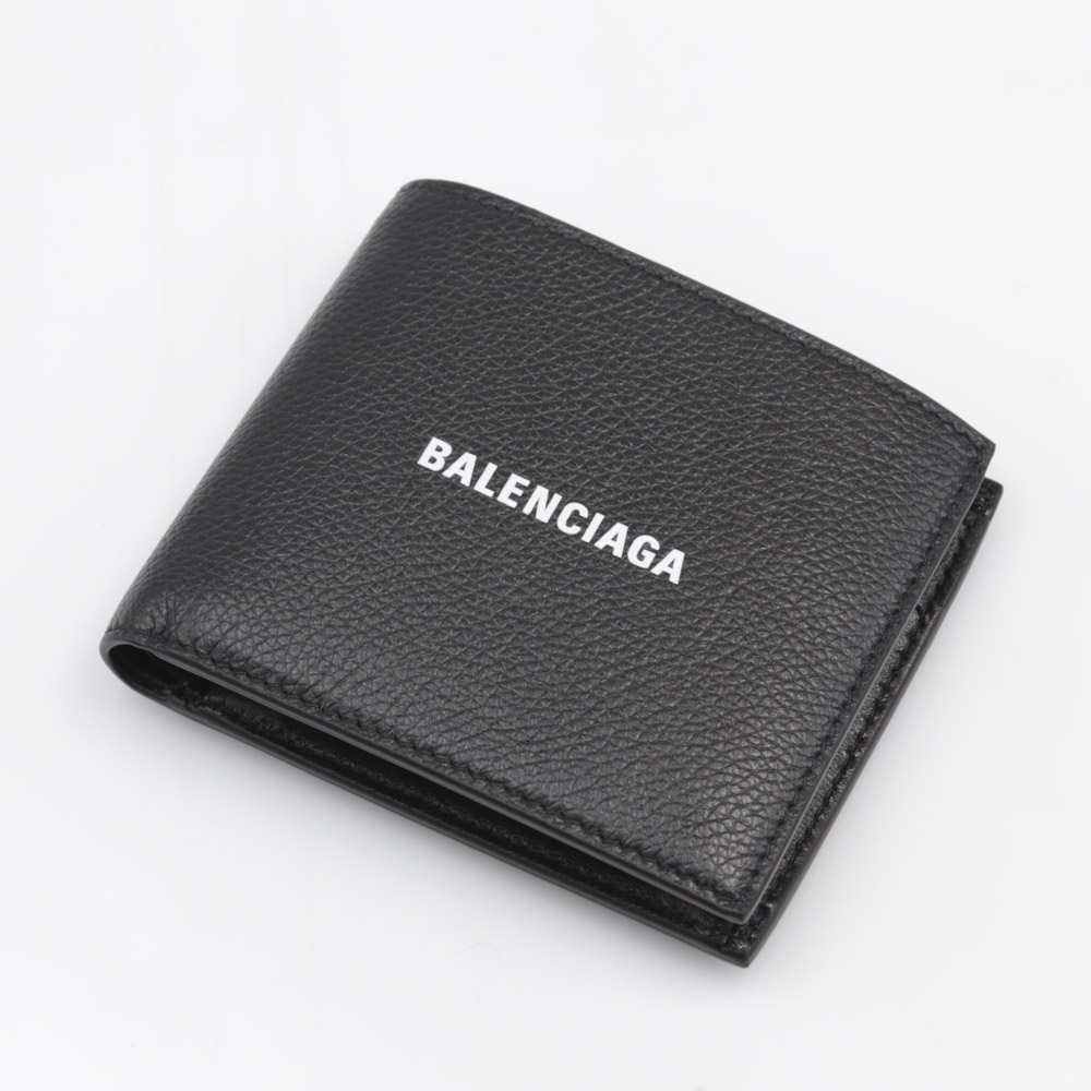 バレンシアガ BALENCIAGA 折財布 CASHロゴグレインカーフ折小銭付 5943151IZ43【FITHOUSE ONLINE SHOP】