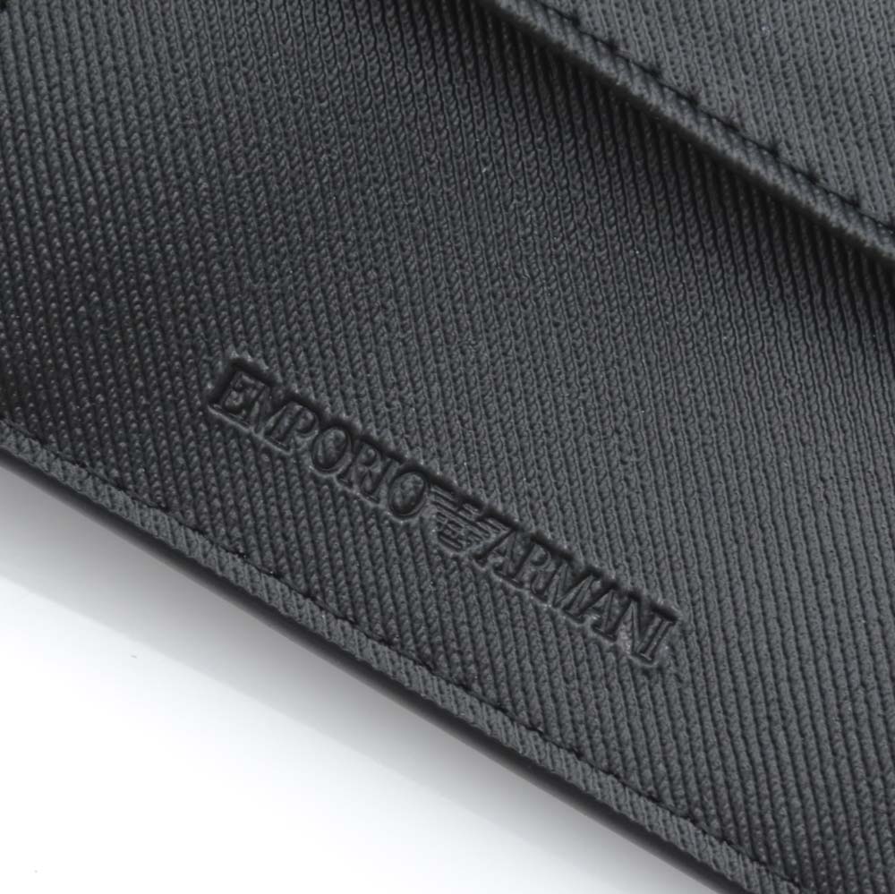 【10％OFFクーポン対象商品】エンポリオアルマーニ EMPORIO ARMANI 折財布 イーグルロゴ折小銭付 Y4R165YFE6J【FITHOUSE ONLINE SHOP】