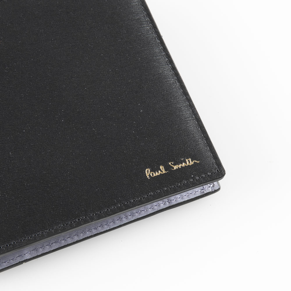 ポールスミス Paul Smith 折財布 STRAW GRAINバイカラー折小銭付 