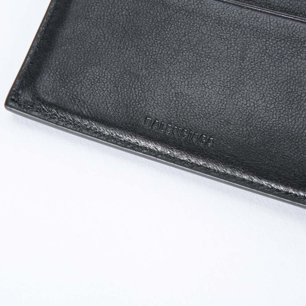 バレンシアガ BALENCIAGA 折財布 CASH PERFORATED LEATHER 折財布小銭入付 594315D6WZN【FITHOUSE ONLINE SHOP】