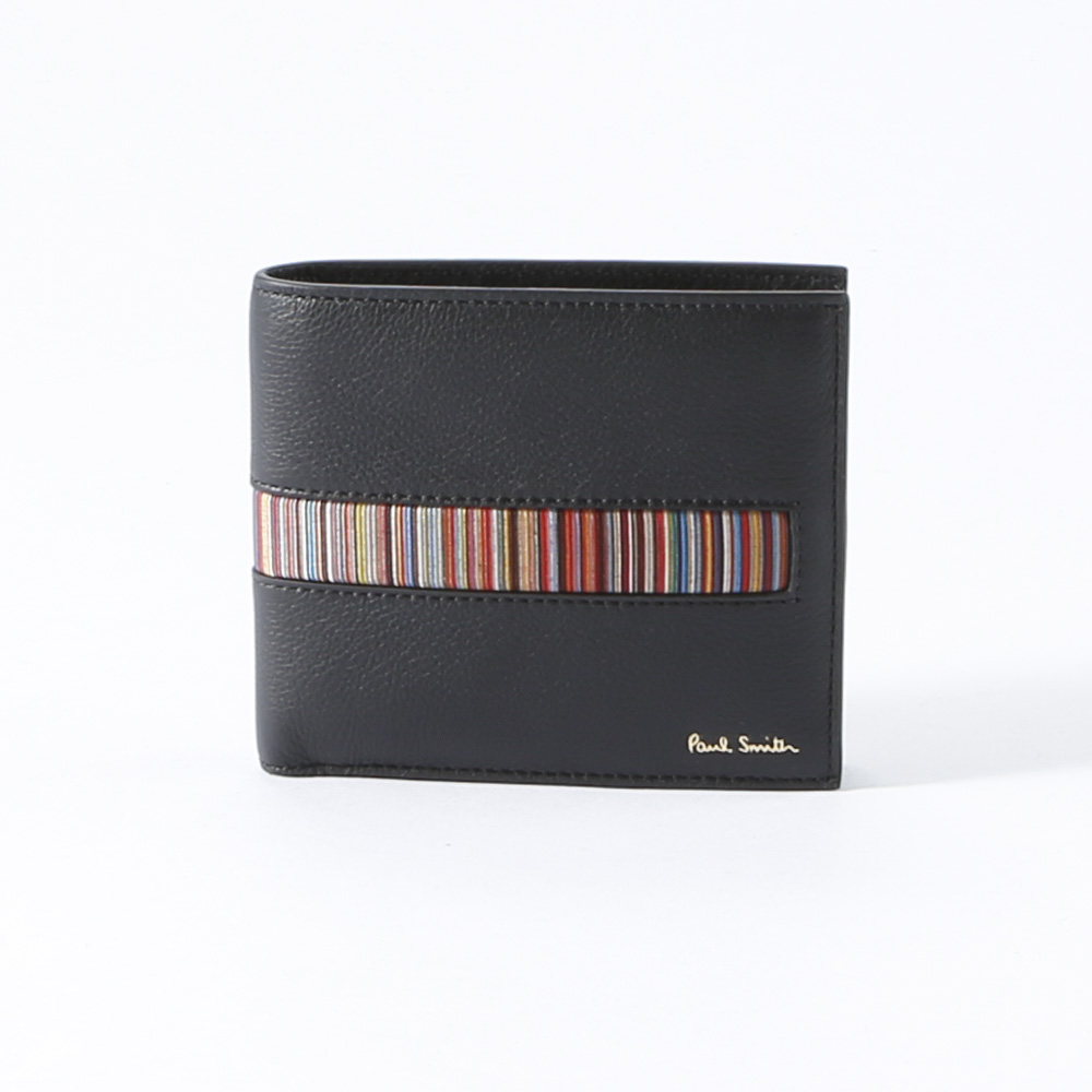 ポールスミス Paul Smith 折財布 センターストライプ 小銭入付き M1A4833X/AMUWEX【FITHOUSE ONLINE SHOP】