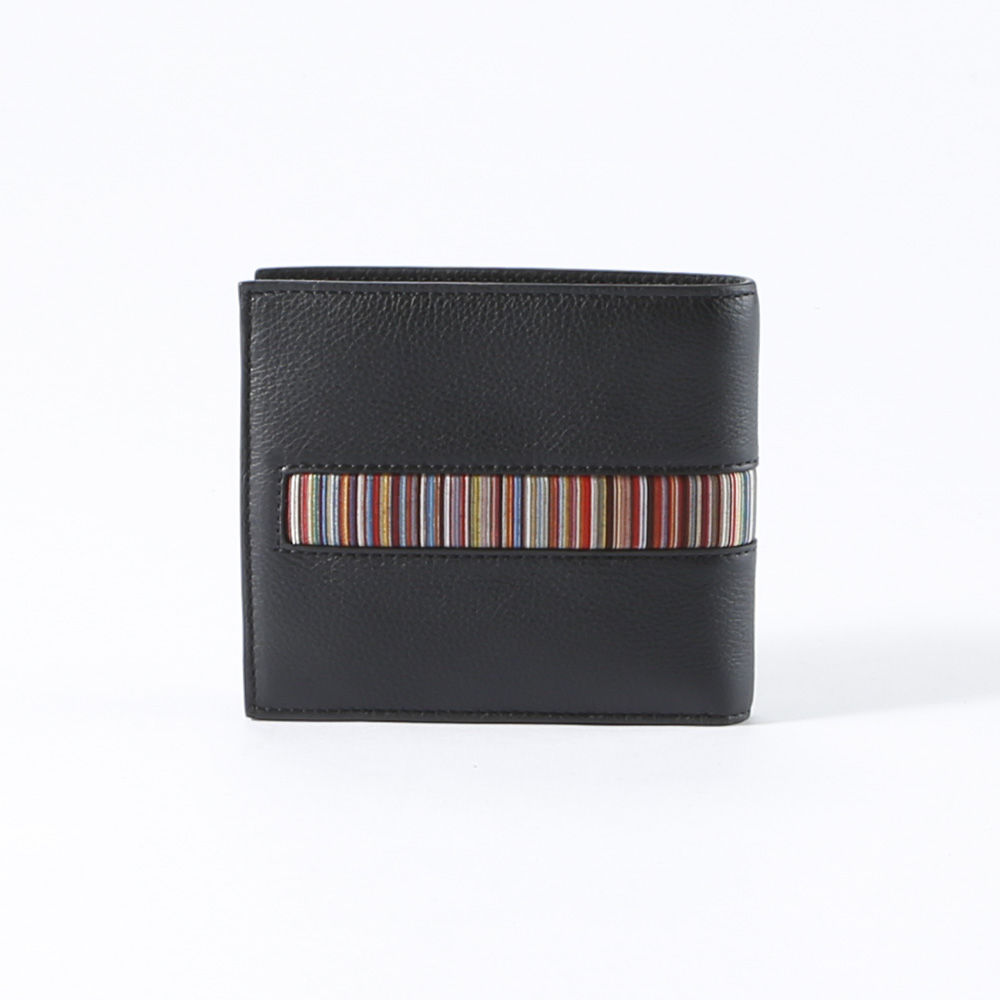ポールスミス Paul Smith 折財布 センターストライプ 小銭入付き M1A4833X/AMUWEX【FITHOUSE ONLINE SHOP】