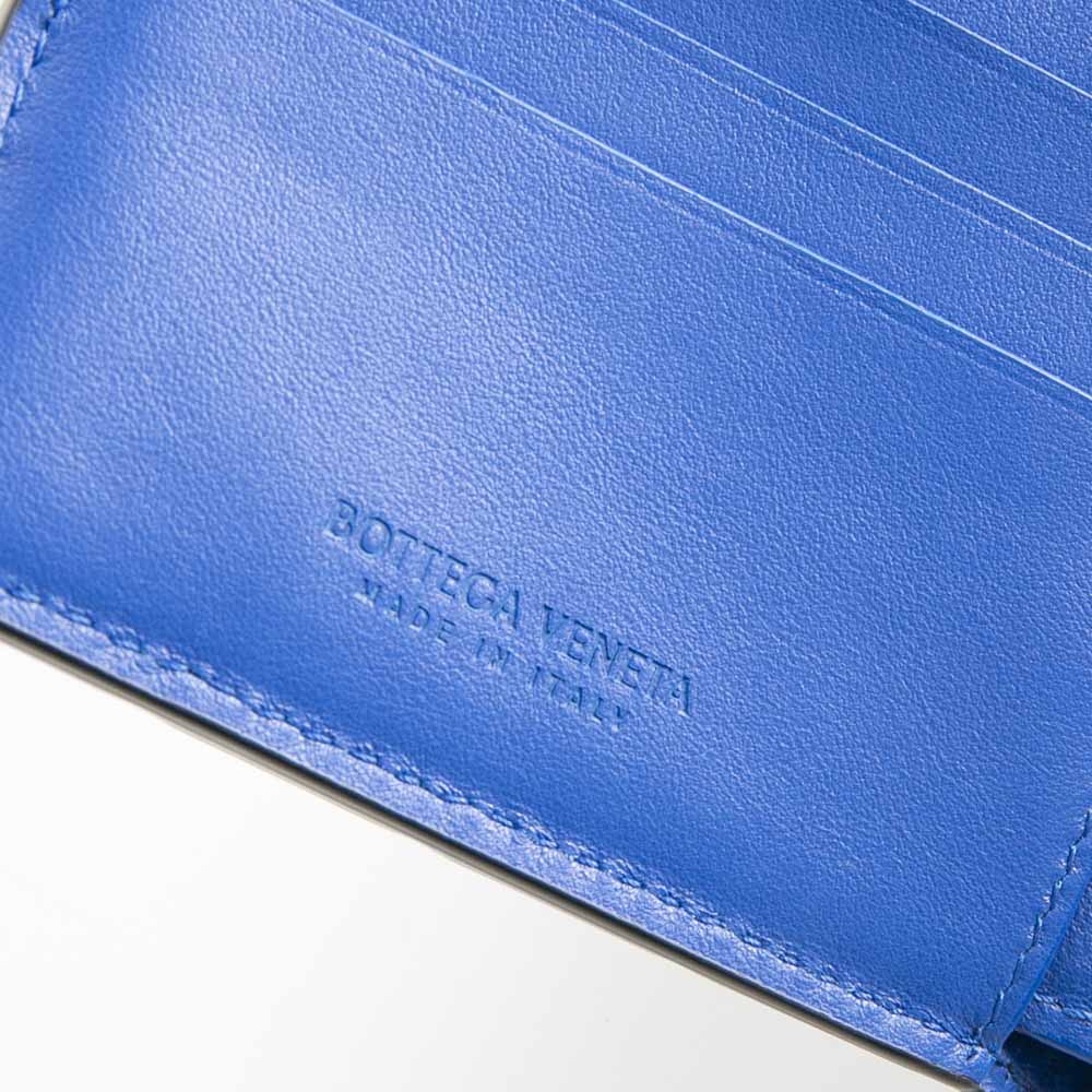 ボッテガヴェネタ BOTTEGA VENETA 折財布 イントレチャート バイカラー 小銭入付 619390VCPQ7【FITHOUSE ONLINE SHOP】