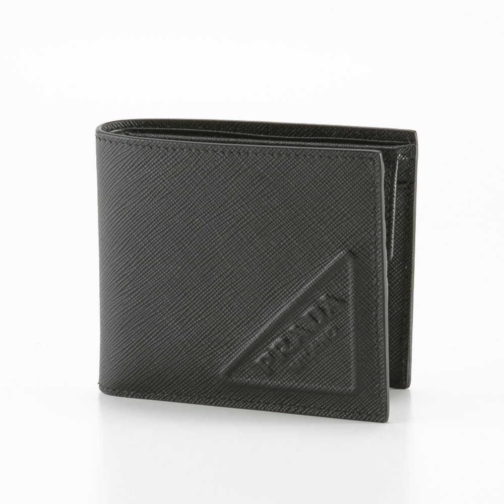 プラダ PRADA 折り財布 SAFFIANO EMBOSSING/NERO 2MO738-2D1Q【FITHOUSE ONLINE SHOP】