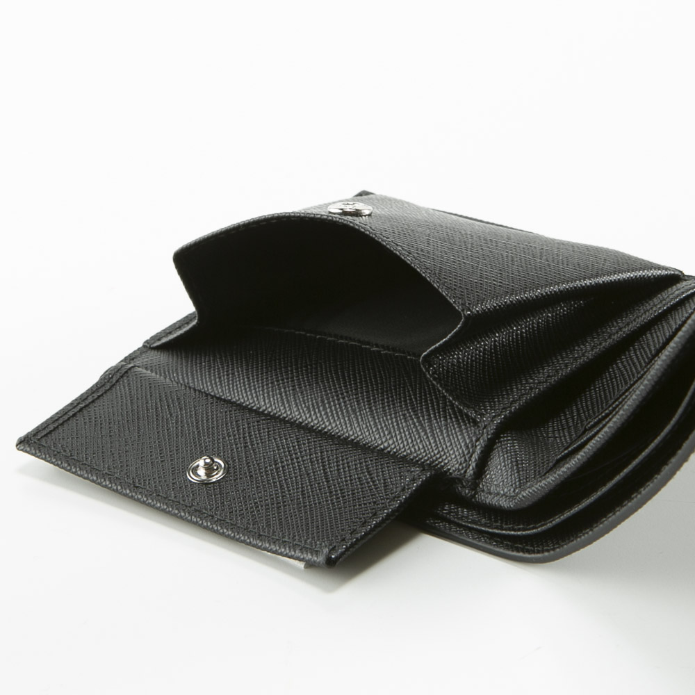 プラダ PRADA 折り財布 SAFFIANO EMBOSSING/NERO 2MO738-2D1Q【FITHOUSE ONLINE SHOP】