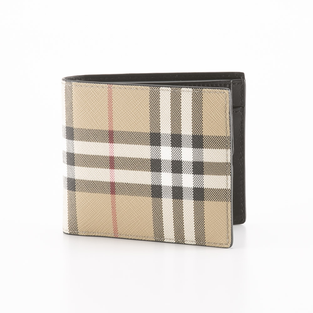 バーバリー BURBERRY 折財布 ヴィンテージチェック キャンバス 小銭入付 8065636【FITHOUSE ONLINE SHOP】