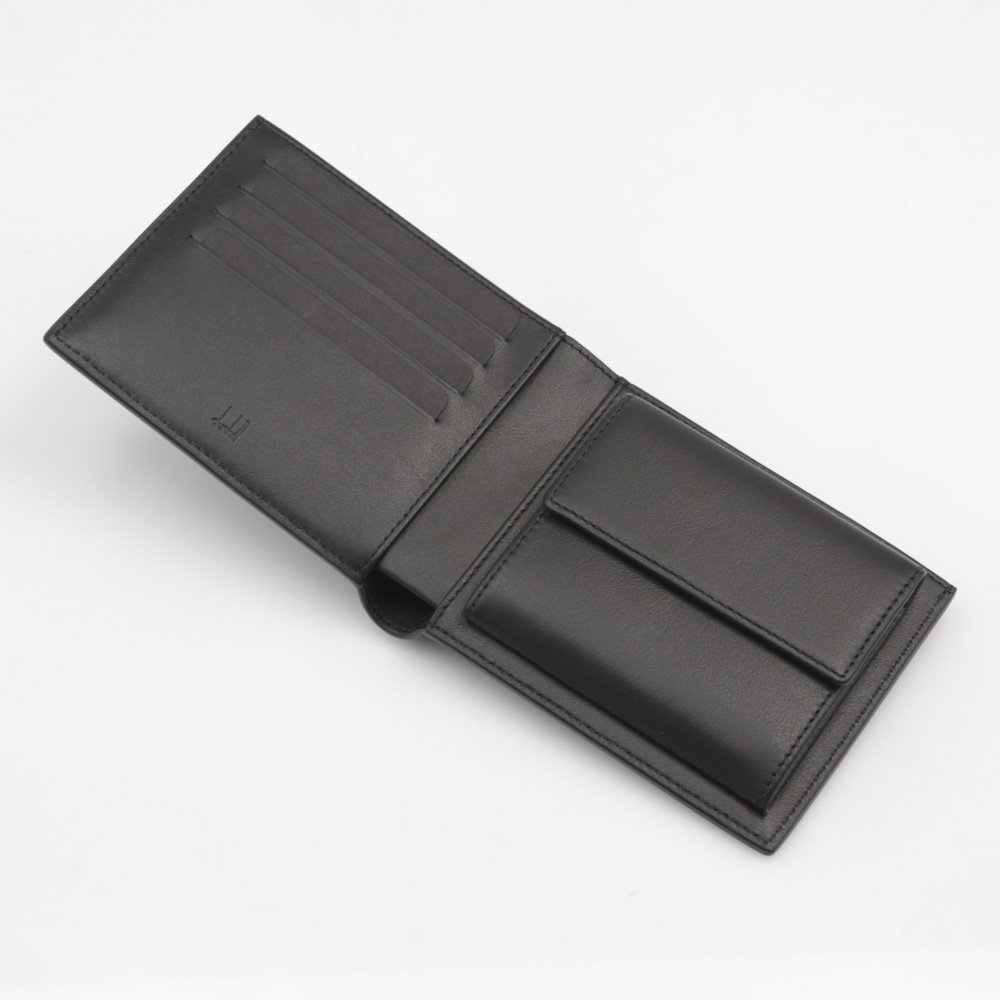 ダンヒル DUNHILL 折財布 サイドカー ブラック 小銭入付 19F2F32AT001R-QD3070【FITHOUSE ONLINE SHOP】