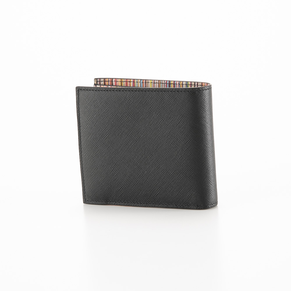 ポールスミス Paul Smith 折財布 サフィアノ MULTI STRIPE 小銭入付き 4833X/BMULTS【FITHOUSE ONLINE SHOP】