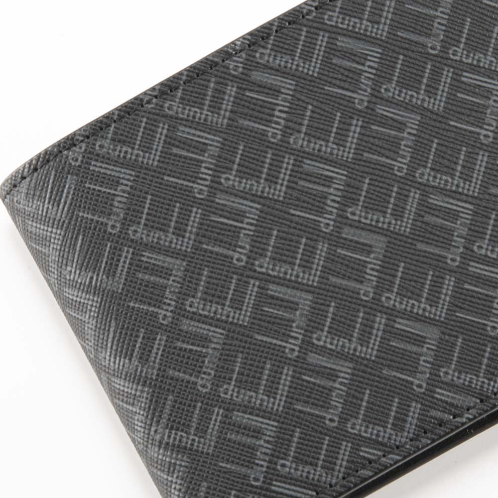 ダンヒル DUNHILL 折財布 シグネチャー ブラック 小銭入付 21R2320LT001R【FITHOUSE ONLINE SHOP】