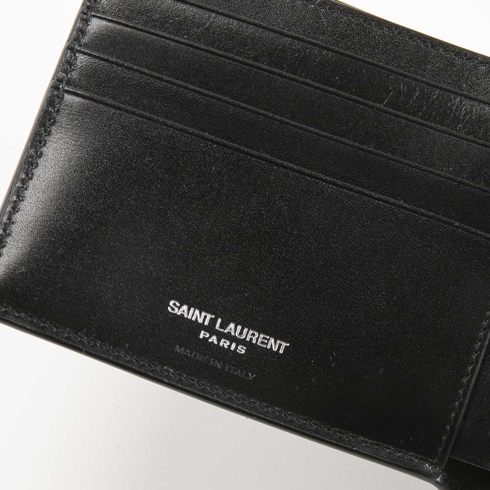 サンローラン SAINT LAURENT モノグラムYSL折り財布 4632490SX0E【FITHOUSE ONLINE SHOP】