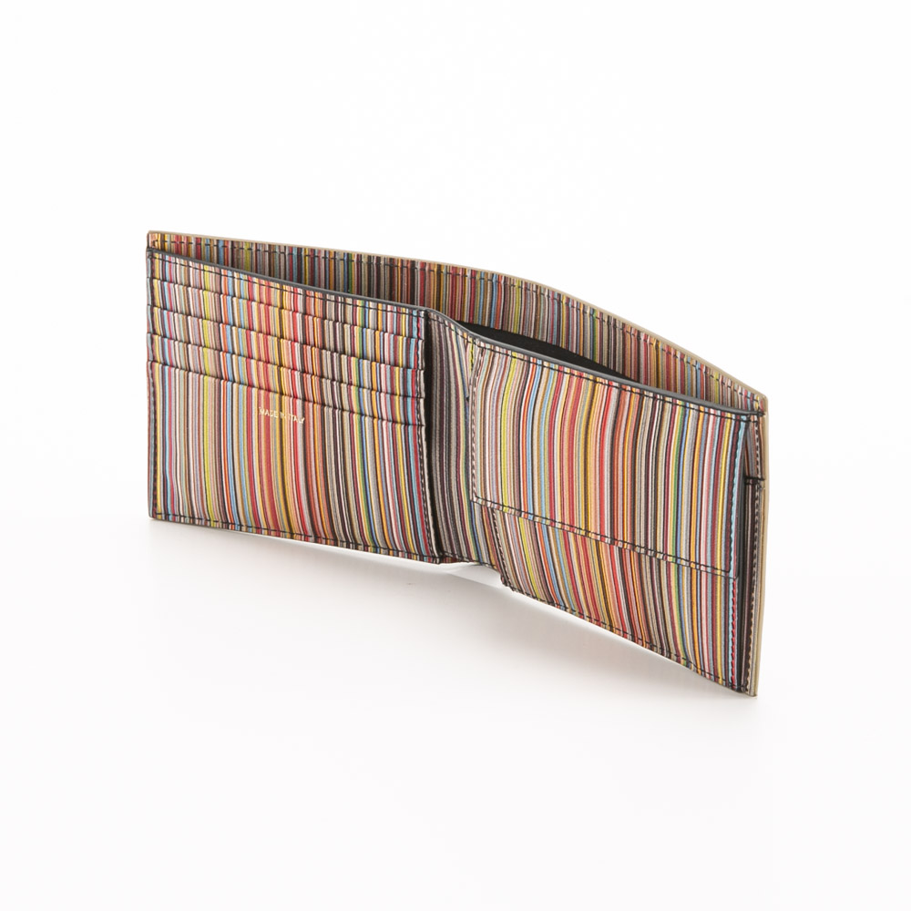 ポールスミス Paul Smith 折り財布 MULTI STRIPE M1A4833 BMULTI【FITHOUSE ONLINE SHOP】