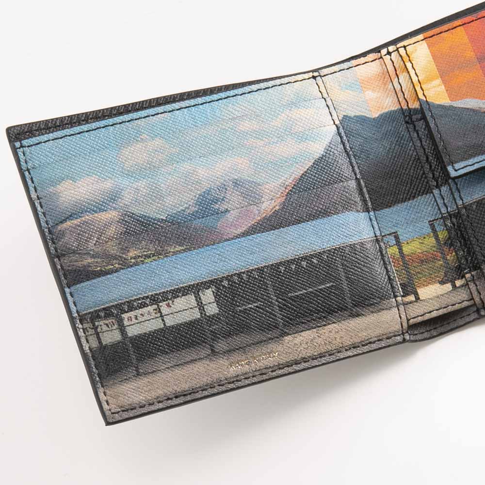 ポールスミス Paul Smith 折り財布 MINI PRINT M1A4833 KMINTI【FITHOUSE ONLINE SHOP】