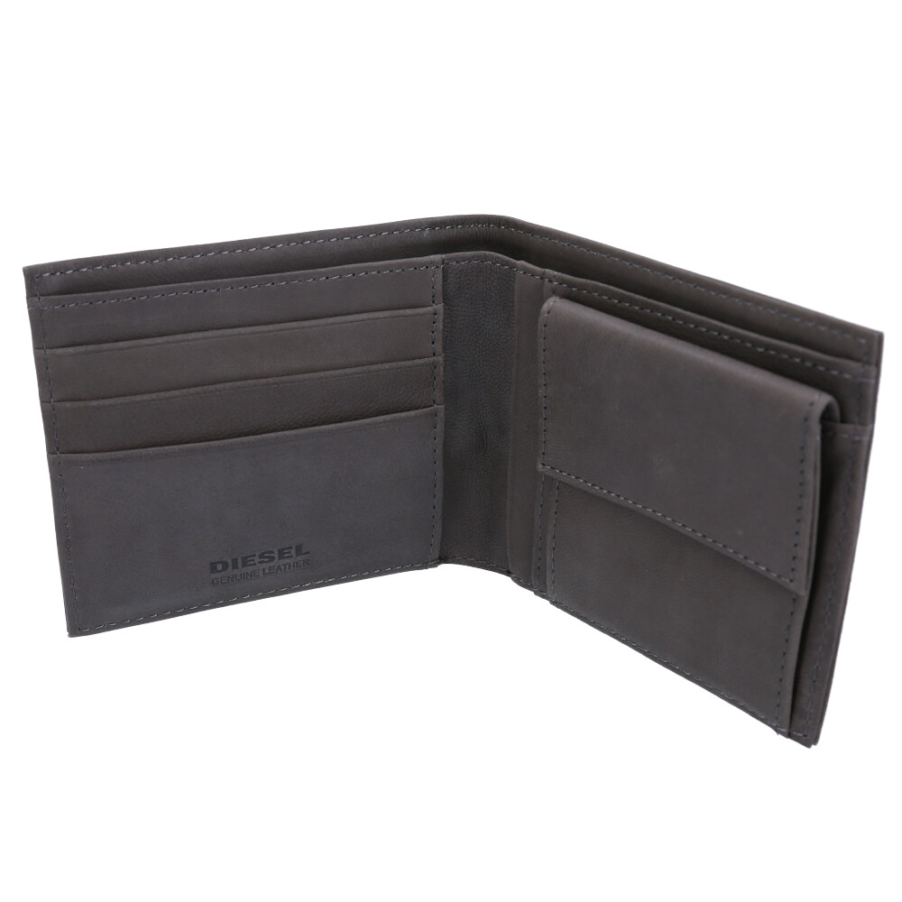 ディーゼル DIESEL 折財布 OVINE LEATHER HIRESH折小銭 X06146PR013【FITHOUSE ONLINE SHOP】