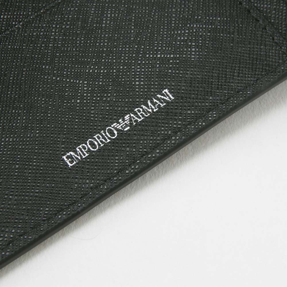 エンポリオアルマーニ EMPORIO ARMANI レザー&PVCオールオーバーロゴ折財布 Y4R065YG91J【FITHOUSE ONLINE SHOP】