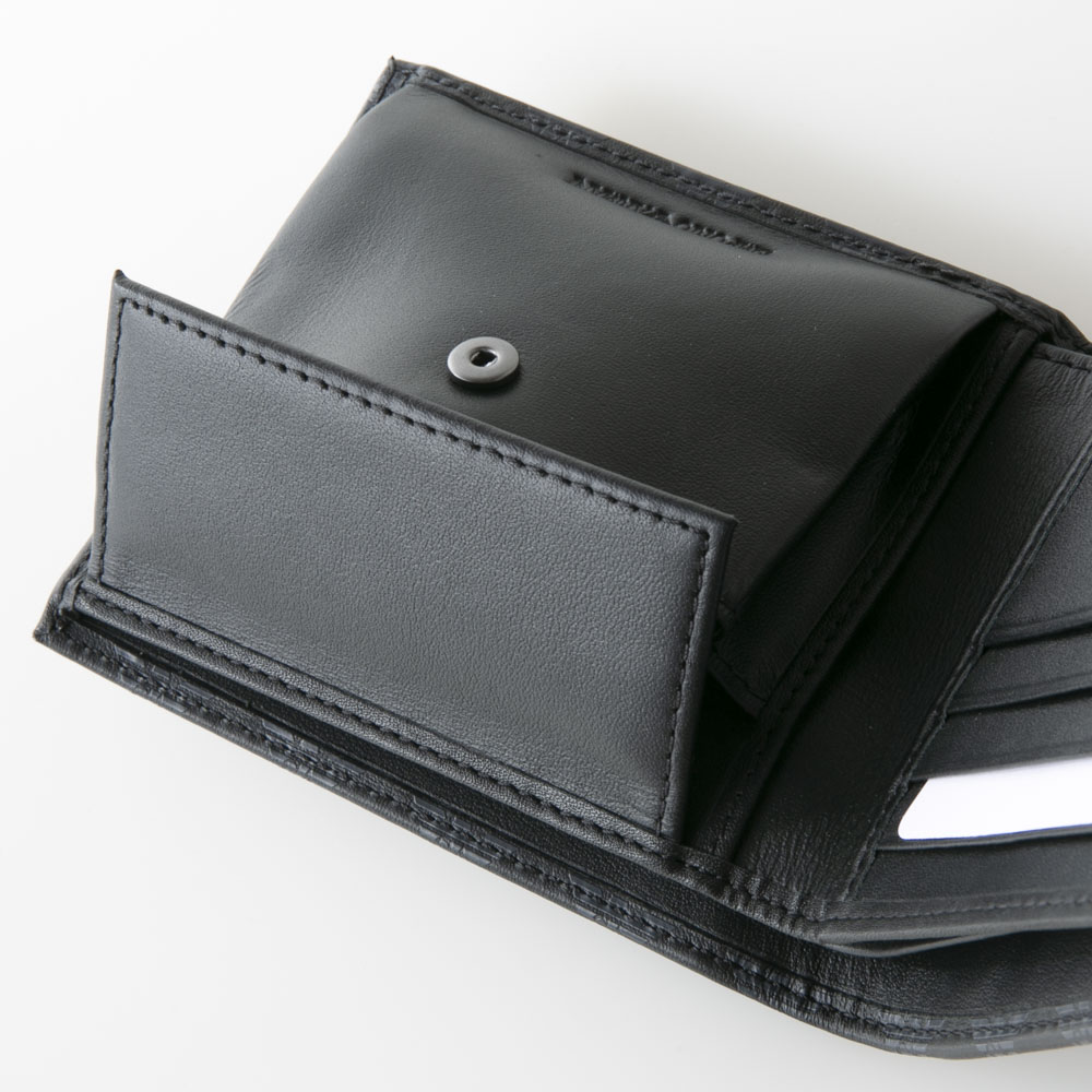 エンポリオアルマーニ EMPORIO ARMANI 折財布 カーフマーク柄折小銭付 YEM122YTO2J【FITHOUSE ONLINE SHOP】