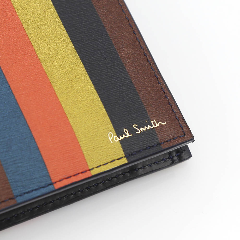 Paul Smith ポールスミス BRIGHT STRIPE折小銭付 M1A4833/A40023/BR.ST コンビ【FITHOUSE ONLINE SHOP】