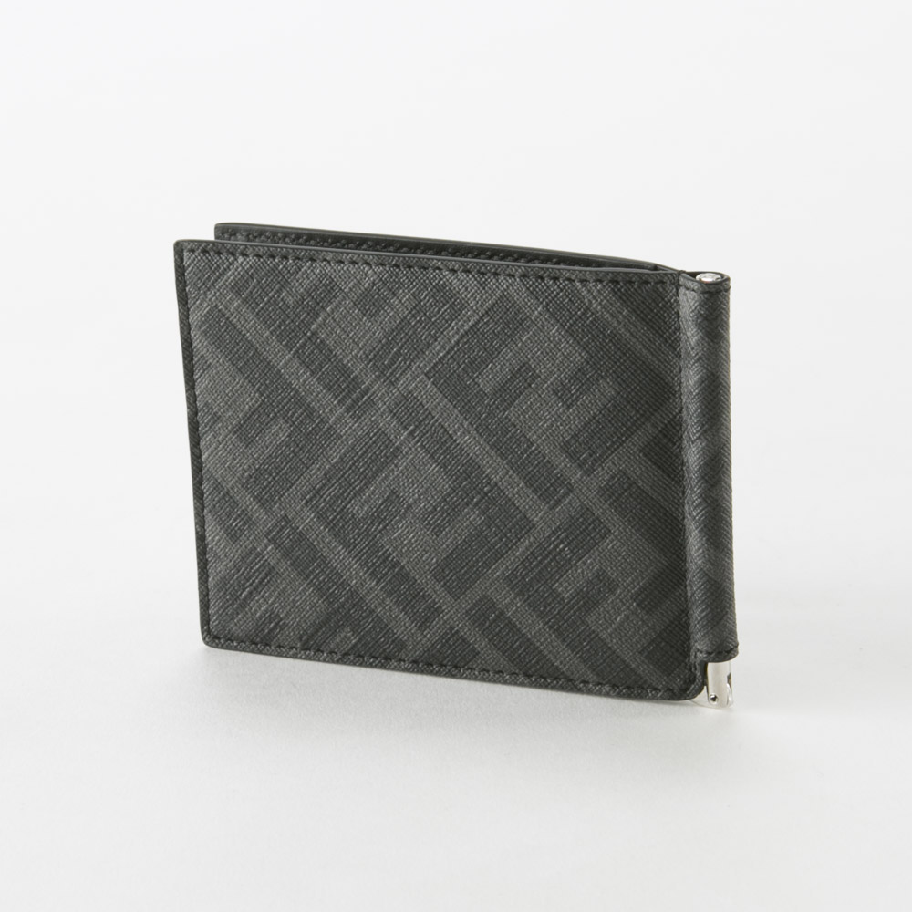 フェンディ FENDI DIAGONAL FF折札マネークリップ 7M0281-A9XS【FITHOUSE ONLINE SHOP】