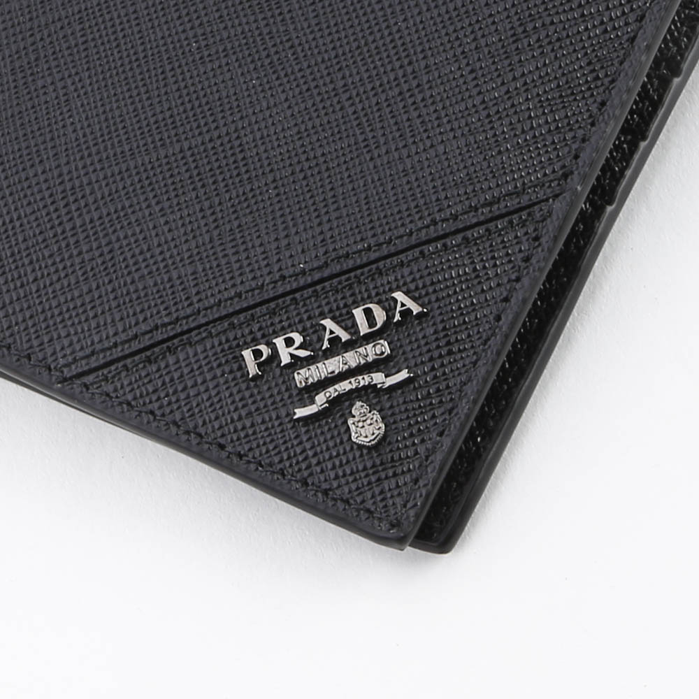 プラダ PRADA 折財布 SAF.METAL 小銭入無/NERO 2MO513-QME【FITHOUSE ONLINE SHOP】