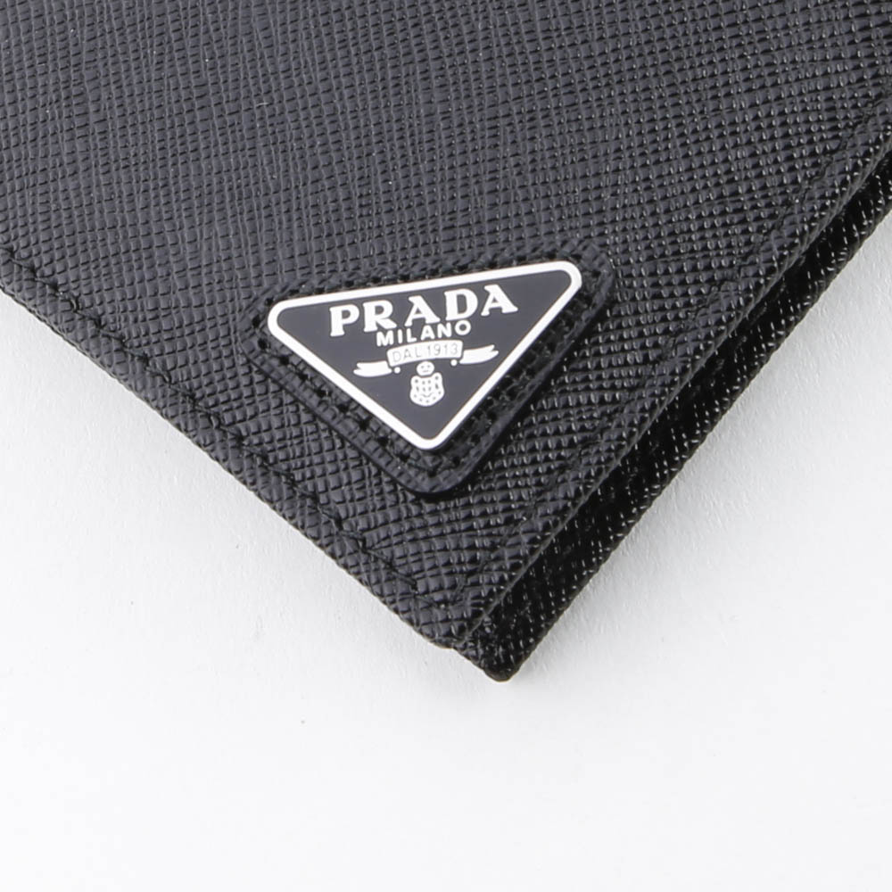 プラダ PRADA SAFFIANO TRIANG マネークリップ 2MN077 QHH【FITHOUSE 