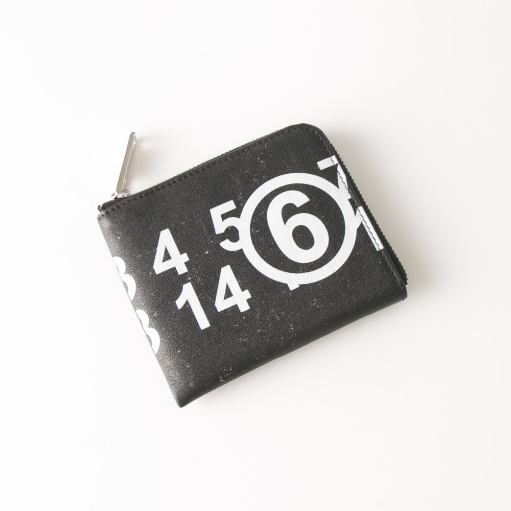 エムエム6 メゾンマルジェラ MM6 Maison Margiela 折り財布 ZIPPED CUBE ECO LEATHER S63UI0002-P3662【FITHOUSE ONLINE SHOP】