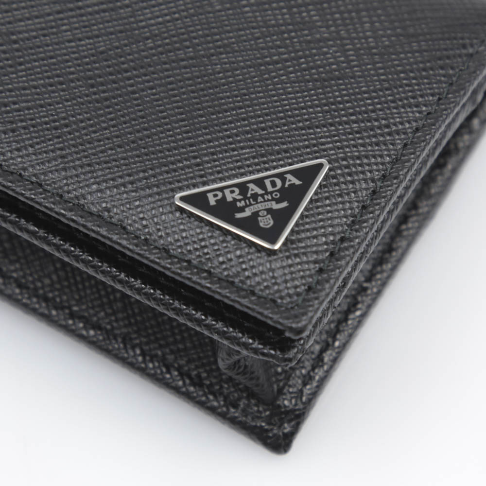プラダ PRADA 名刺入れ SAF.TRIANGOLO名刺入れ/NERO 2MC122-QHH 