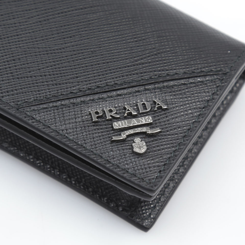 【10％OFFクーポン対象商品】プラダ PRADA 名刺入れ SAF.METAL名刺入/NERO 2MC122-QME【FITHOUSE ONLINE SHOP】
