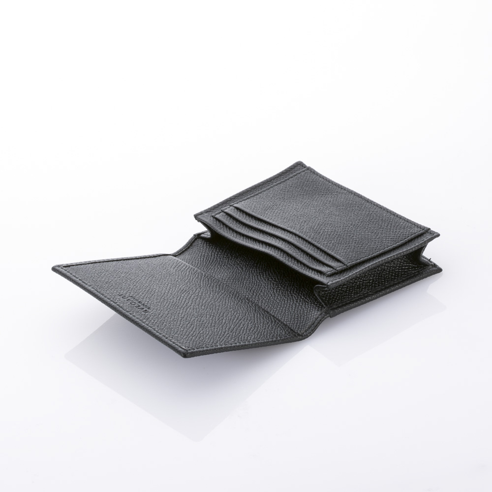BVLGARI ブルガリ 名刺入れ カードケース 20361ｸﾞﾚｲﾝﾚｻﾞｰ/BK【FITHOUSE ONLINE SHOP】