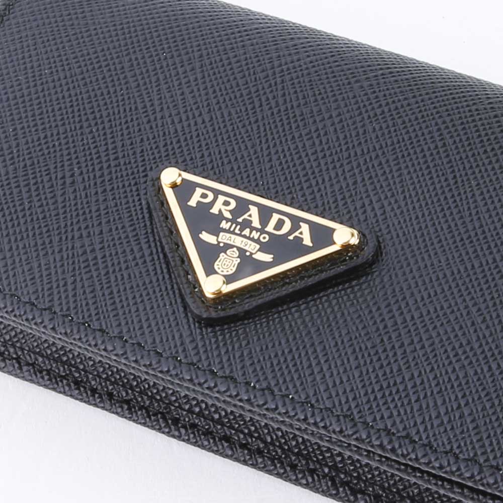 プラダ PRADA 名刺入れ SAF.TRIANGOLO/NERO 1MC122-QHH【FITHOUSE ONLINE SHOP】