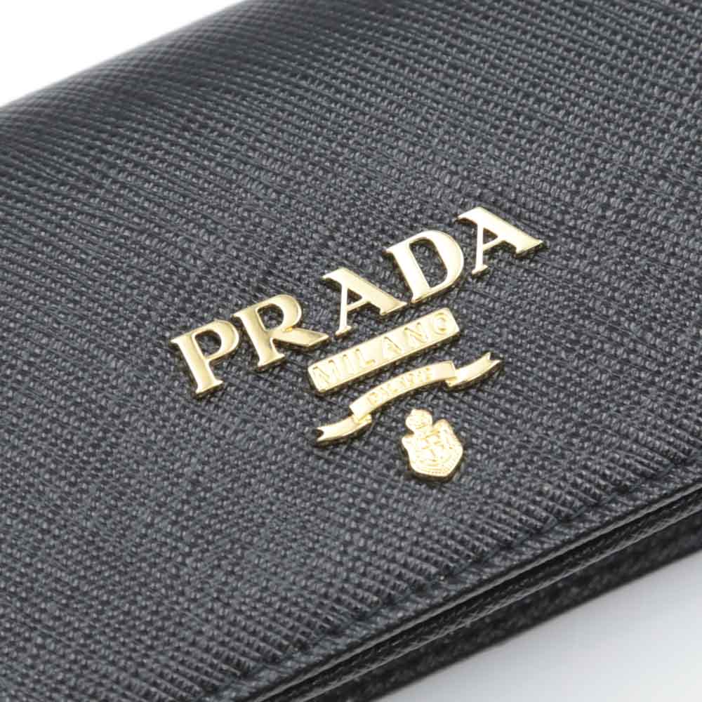 プラダ PRADA 名刺入れ SAF.MET名刺入れ/NERO 1MC122-QWA【FITHOUSE ONLINE SHOP】