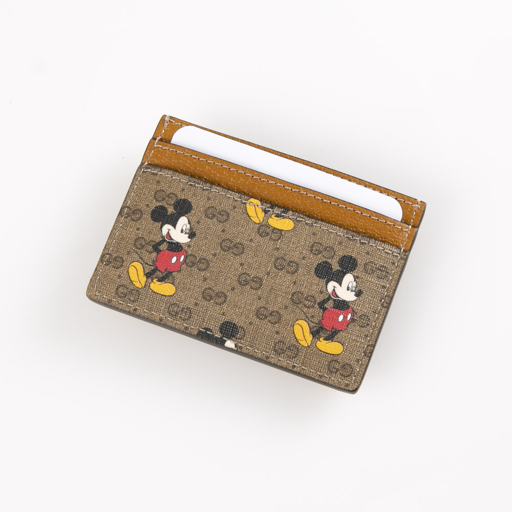 グッチ GUCCI カードケース CNYミッキー カードケース 602535HZCAM【FITHOUSE ONLINE SHOP】