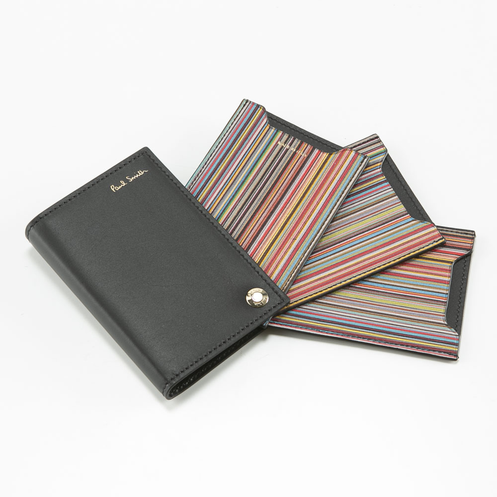 ポールスミス Paul Smith カードケース MULTI STRIPE ピボットカードケース M1A6341/BMULTI【FITHOUSE ONLINE SHOP】