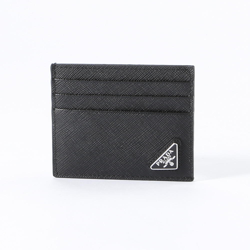 プラダ PRADA カードケース SAF.TRIANGOLO/NERO 2MC223-QHH【FITHOUSE ONLINE SHOP】