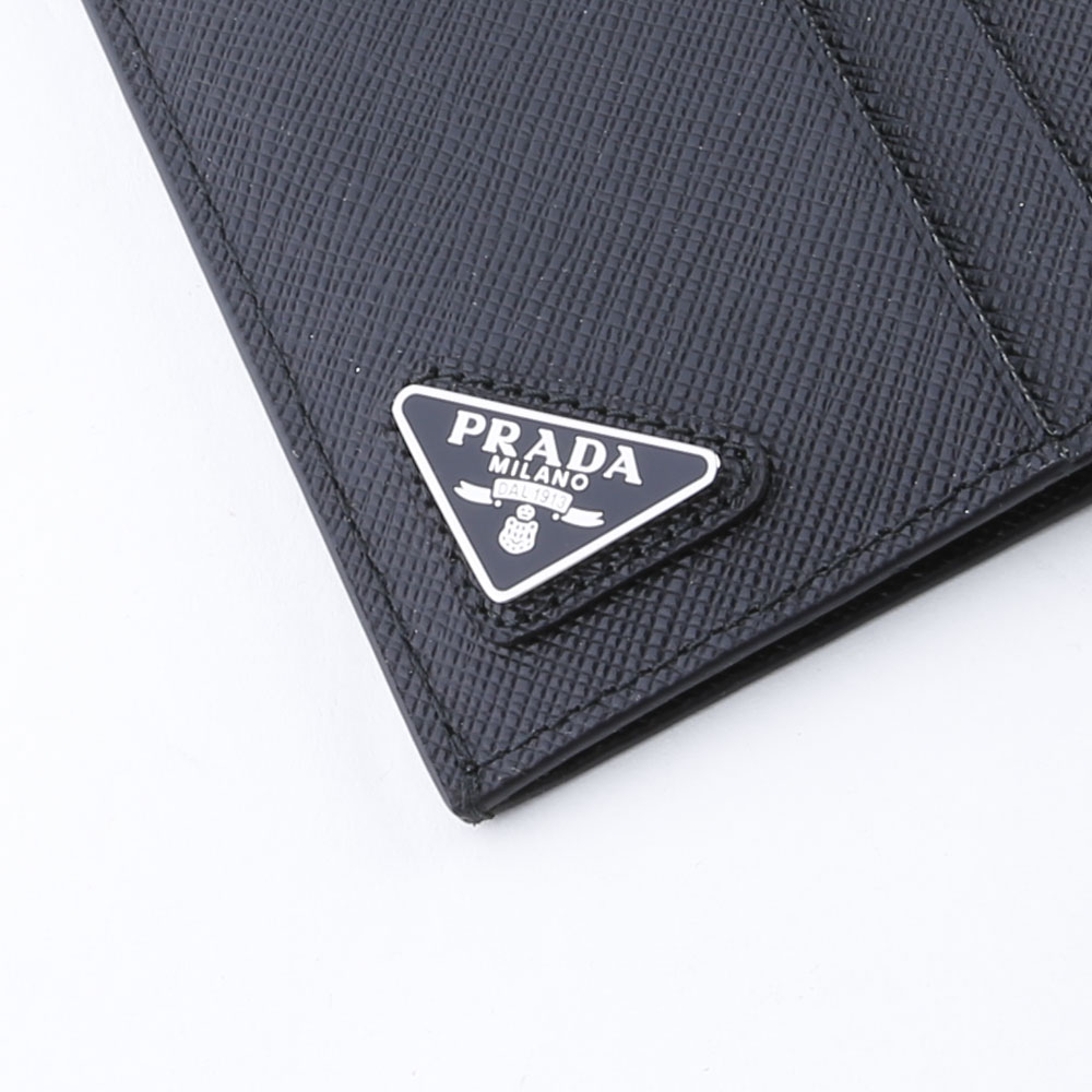 プラダ PRADA カードケース SAF.TRIANGOLO/NERO 2MC223-QHH【FITHOUSE ONLINE SHOP】