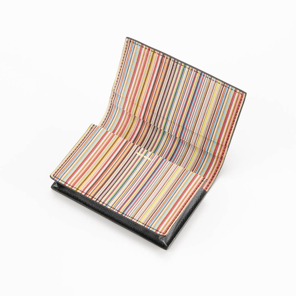 ポールスミス Paul Smith 名刺入れ サフィアノ MULTI STRIPE カードケース 7782X/BMULTS【FITHOUSE ONLINE SHOP】