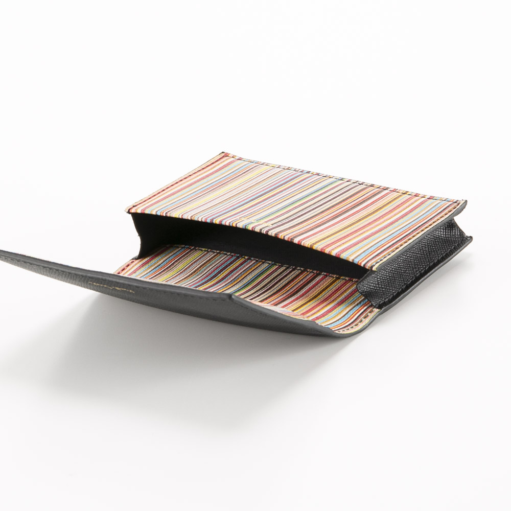 ポールスミス Paul Smith 名刺入れ サフィアノ MULTI STRIPE カードケース 7782X/BMULTS【FITHOUSE ONLINE SHOP】