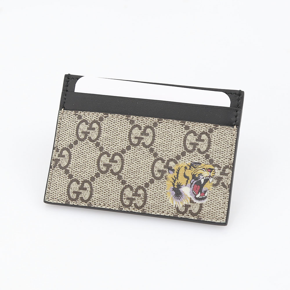 GUCCI グッチ BESTIARYタイガーカードケース 451277K5X1N/8666 ベージュ／コンビ【FITHOUSE ONLINE SHOP】