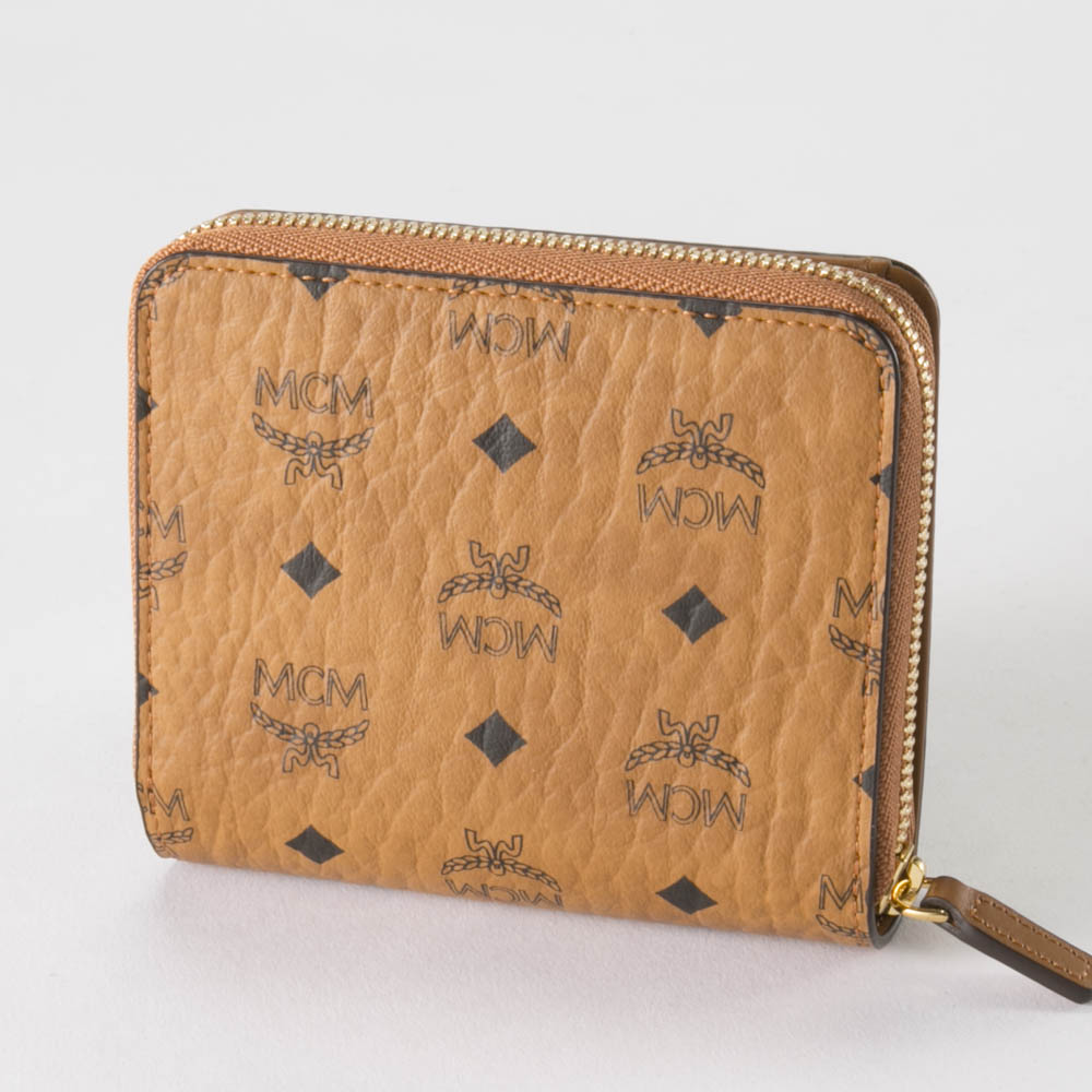 エムシーエム MCM 折財布 VISETOSカードケース小銭付 MYLAAVI04【FITHOUSE ONLINE SHOP】