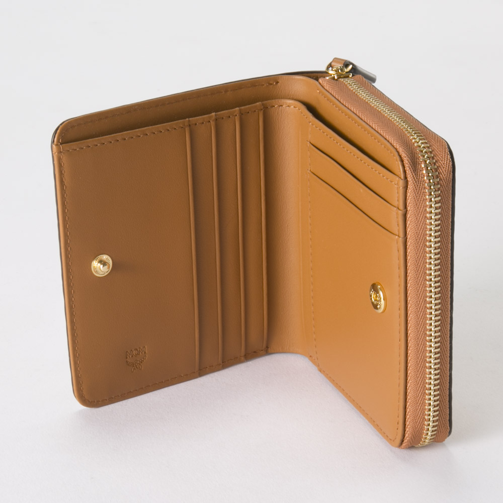 エムシーエム MCM 折財布 VISETOSカードケース小銭付 MYLAAVI04【FITHOUSE ONLINE SHOP】