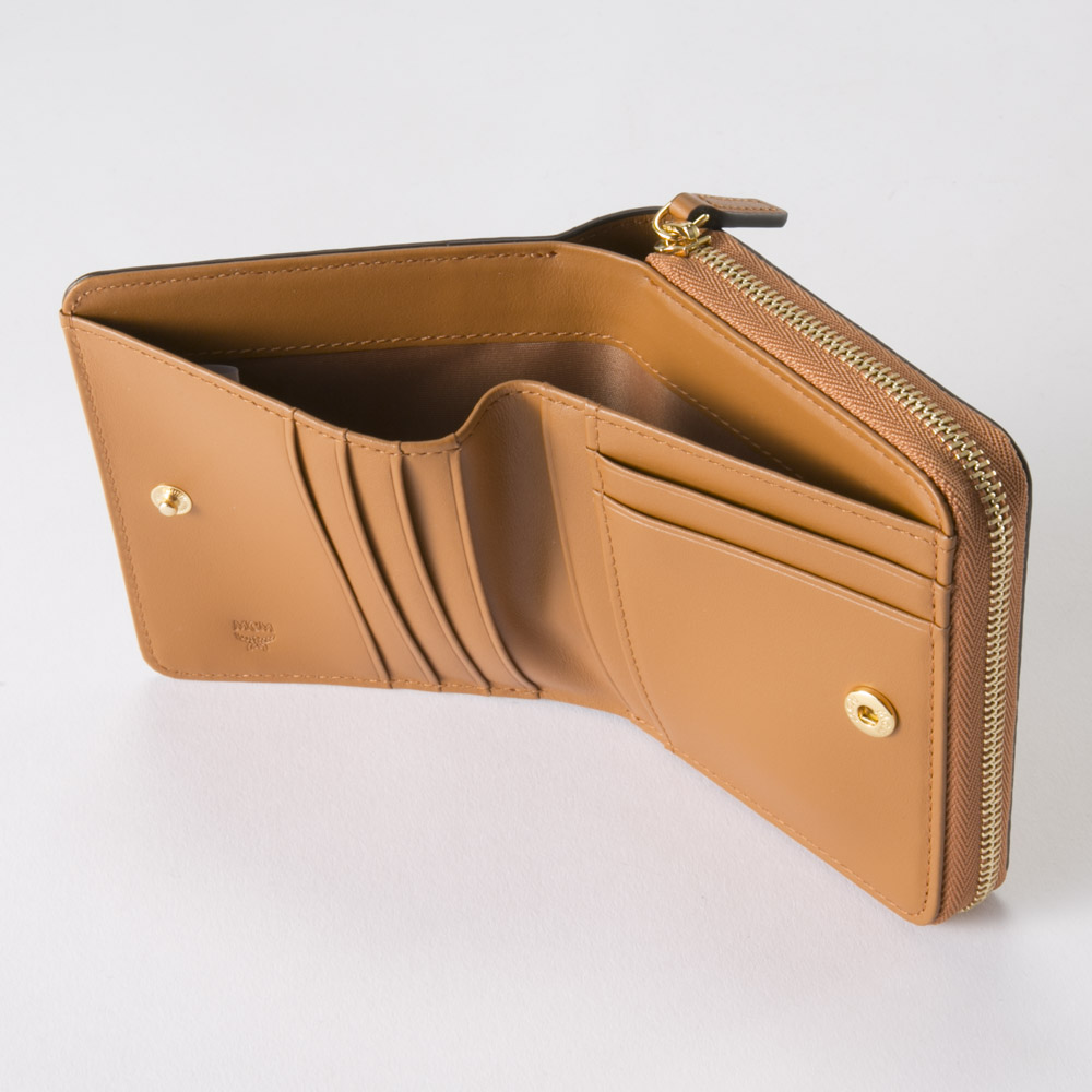 エムシーエム MCM 折財布 VISETOSカードケース小銭付 MYLAAVI04【FITHOUSE ONLINE SHOP】
