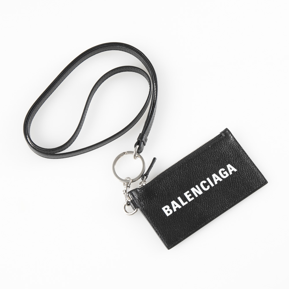 バレンシアガ Balenciaga 小銭入れ カードケース Cashグレインカーフネックストラップカードケース iz43 Fithouse Online Shop フィットハウス公式オンラインショップ Fit House Online Shop