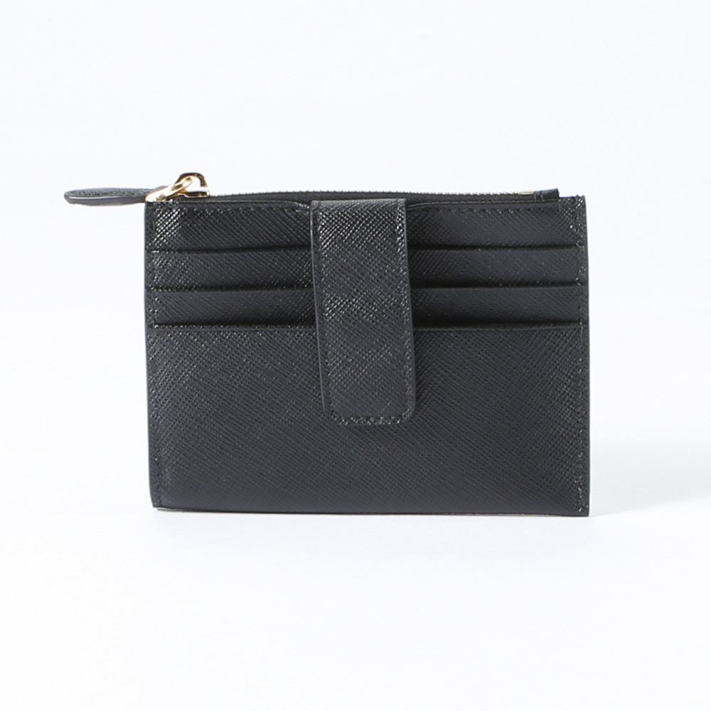 プラダ PRADA カードケース SAFFIANO TRIANGOLO ファスナー小銭+カード 