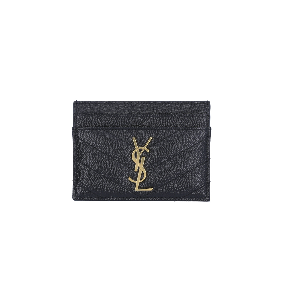 サンローラン Saint Laurent カード入れ・名刺入れ ﾓﾉｸﾞﾗﾑYSLﾏﾃﾗｯｾｶｰﾄﾞｹｰｽGD 423291BOW01【FITHOUSE ONLINE SHOP】