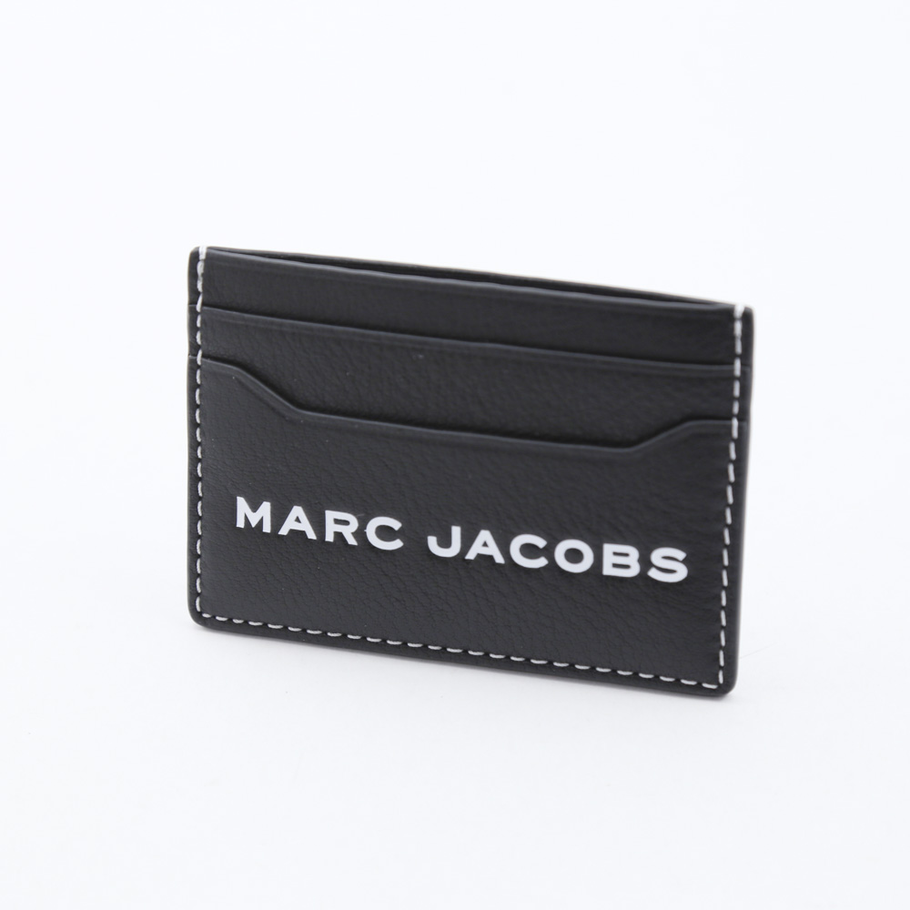 マークジェイコブス MARCJACOBS カードケース TEXTURED TAGカードケース M0014871 001-BK ブラック／ホワイト【FITHOUSE ONLINE SHOP】