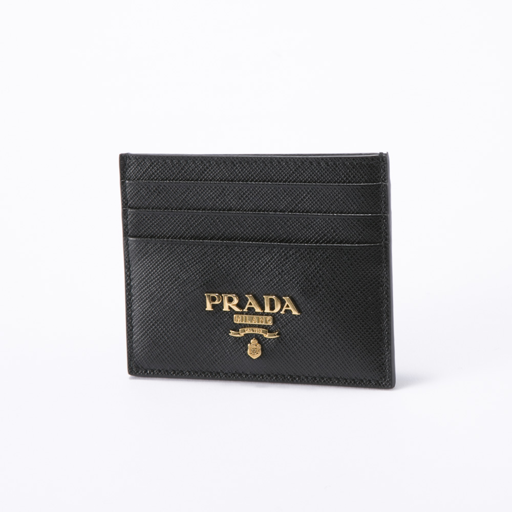 プラダ PRADA カードケース SAF.METALﾏﾁ無しｶｰﾄﾞｹｰｽ/NERO 1MC025-QWA 