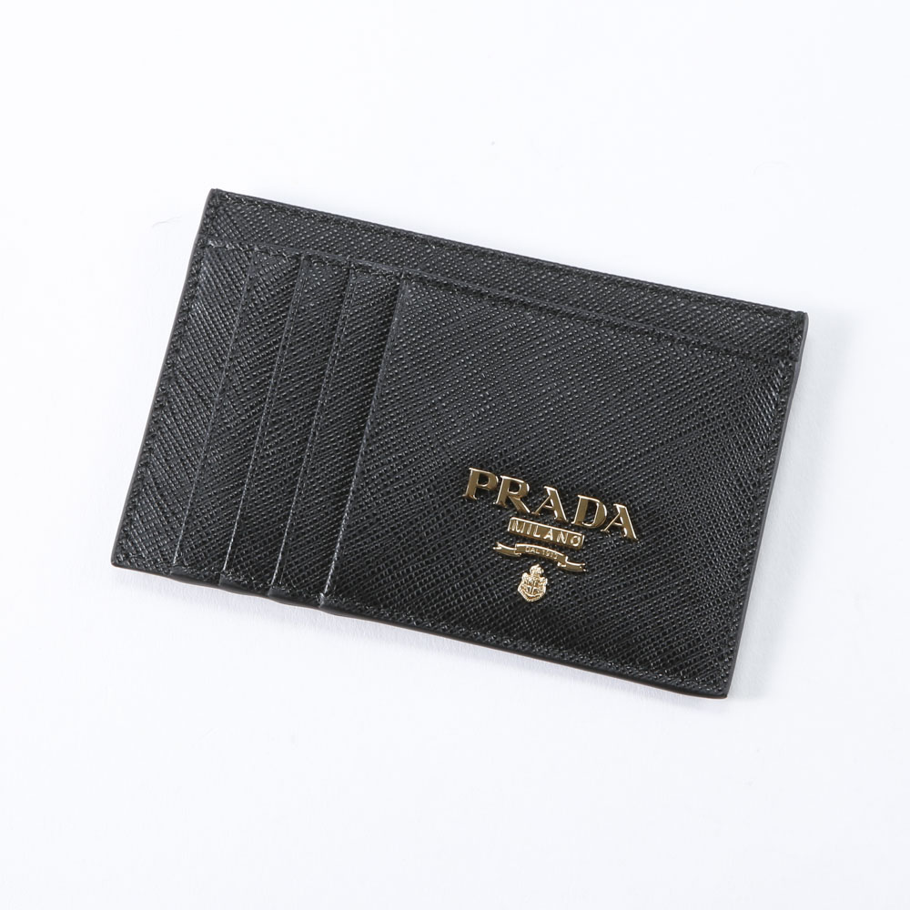 ☆極美品☆PRADA SAFFIANO カードケース　BLACK