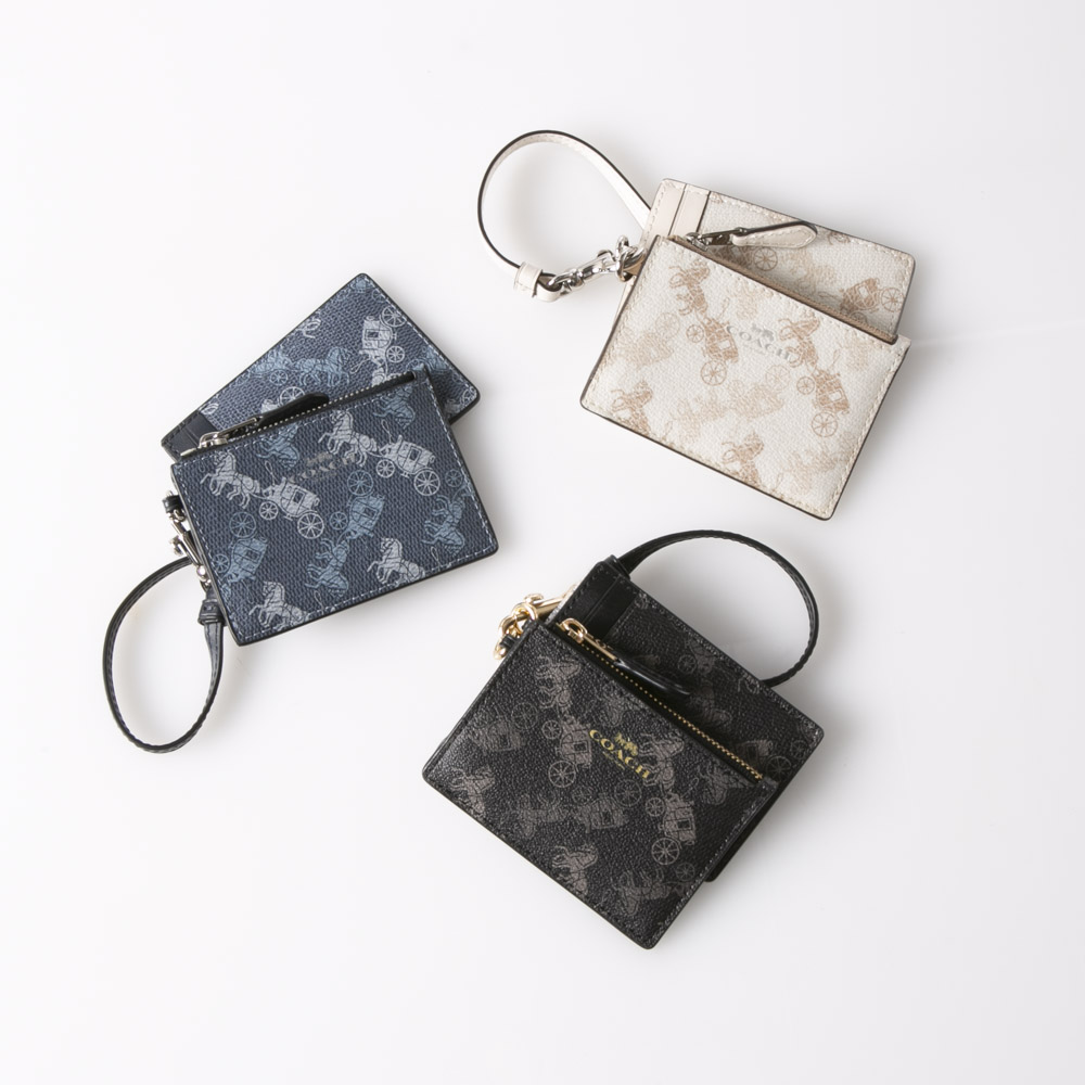 コーチ COACH 小銭入れ・カードケース ホースアンドキャリッジプリント コーチ COACH 小銭入れ・カードケース ホースアンドキャリッジプリント