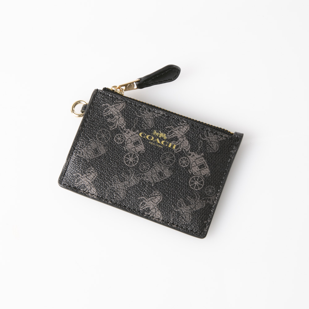 コーチ COACH 小銭入れ・カードケース ホースアンドキャリッジプリントランヤードID&コインケース 79945【FITHOUSE ONLINE SHOP】