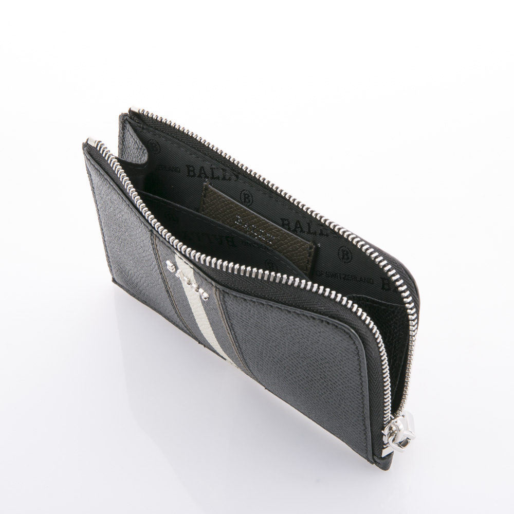 バリーの珍しいデザインの長財布とコインケースのセット