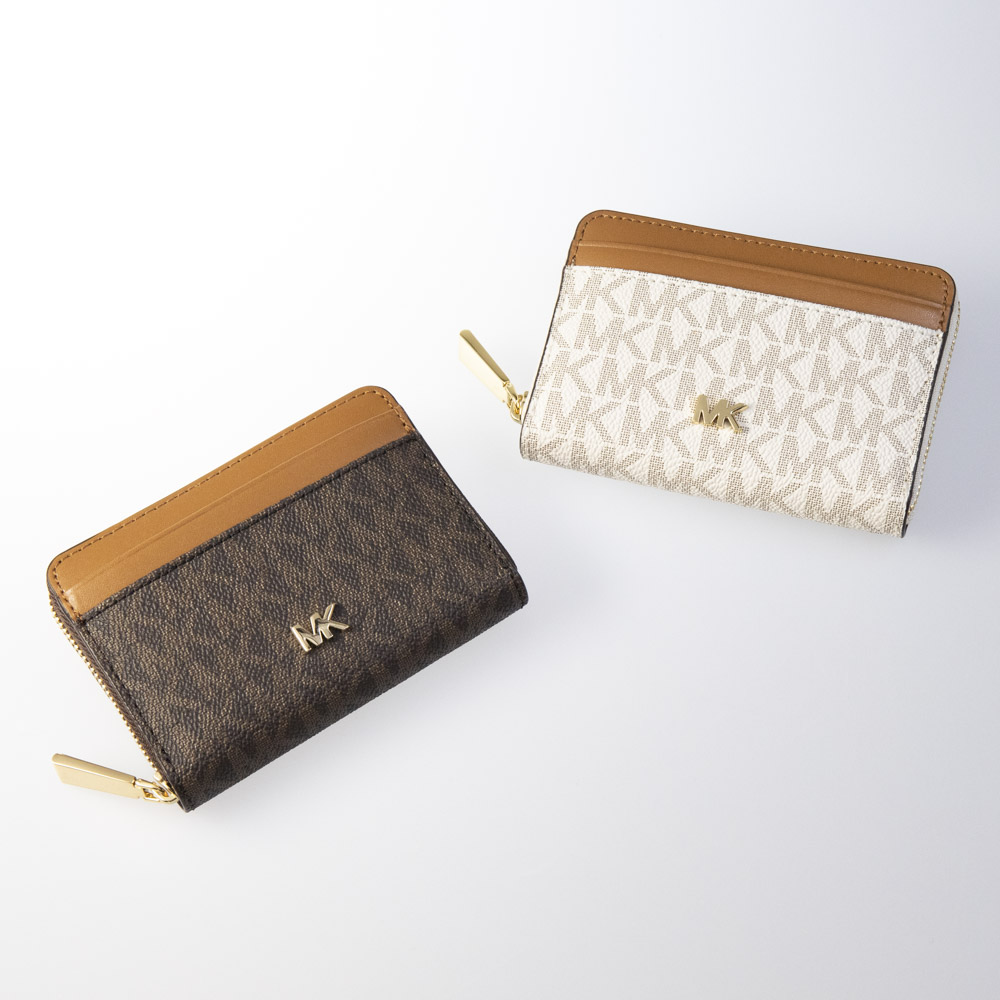 マイケルコース MICHAEL KORS コインケース JET SET PVCシグネチャーラウンドカード小銭入 34F9GF6Z1B【FITHOUSE ONLINE SHOP】