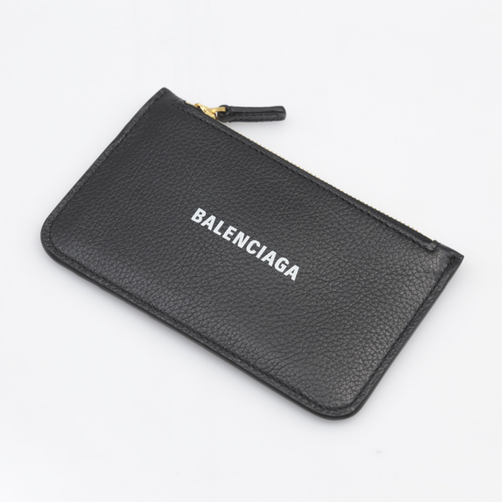 バレンシアガ BALENCIAGA 小銭入れ CASHロゴグレインカーフカード+小銭入 5942141IZ4M【FITHOUSE ONLINE SHOP】